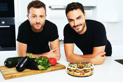 Bosh brothers with vegetables